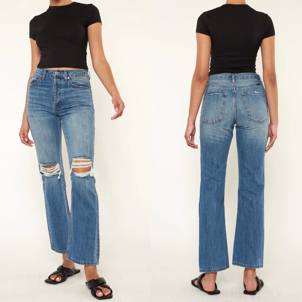 Kancan Ultra High Rise 90's Boyfriend Jeans